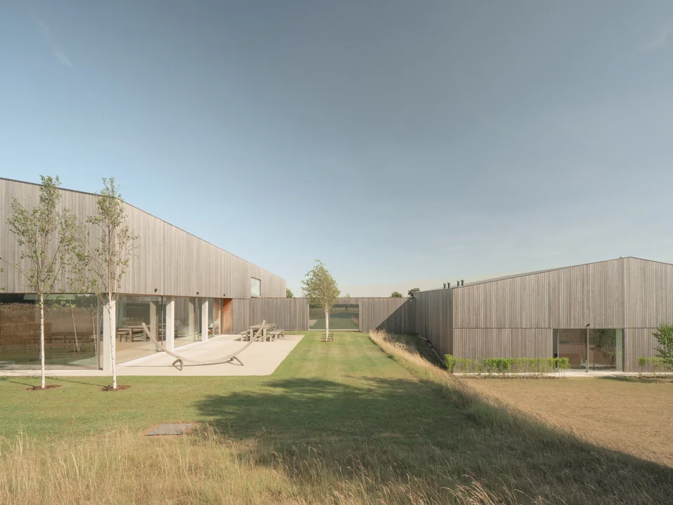 Birchwood, completed house — photograph 0286.